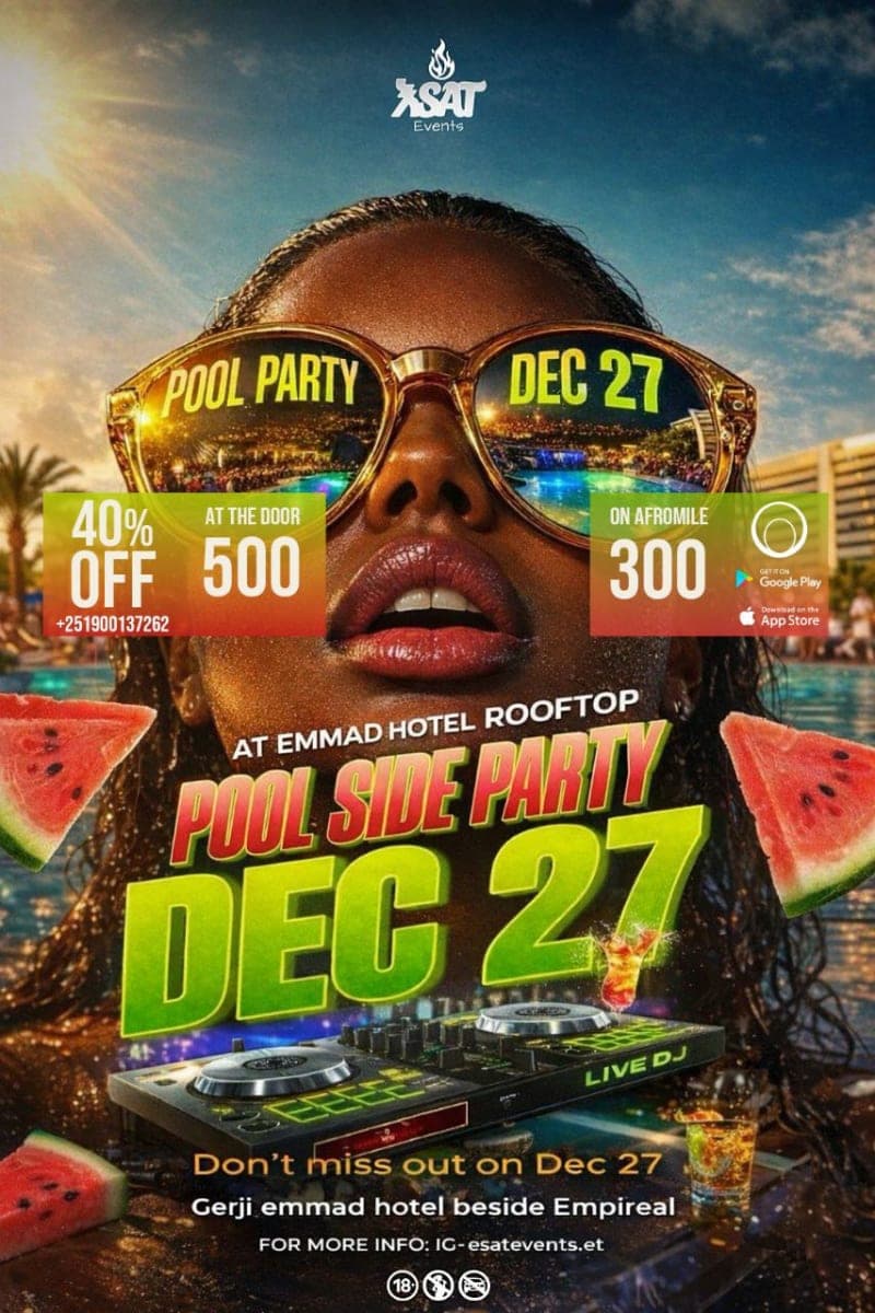 The Pool Side Party - Rooftop Event at Emmad Hotel