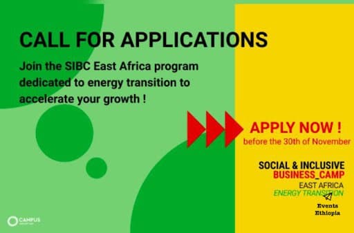 SIBC 2026 East Africa - Energy Transition Application Deadline