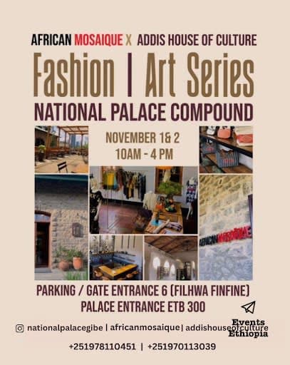 African Mosaique x Addis House of Culture Fashion & Art Series