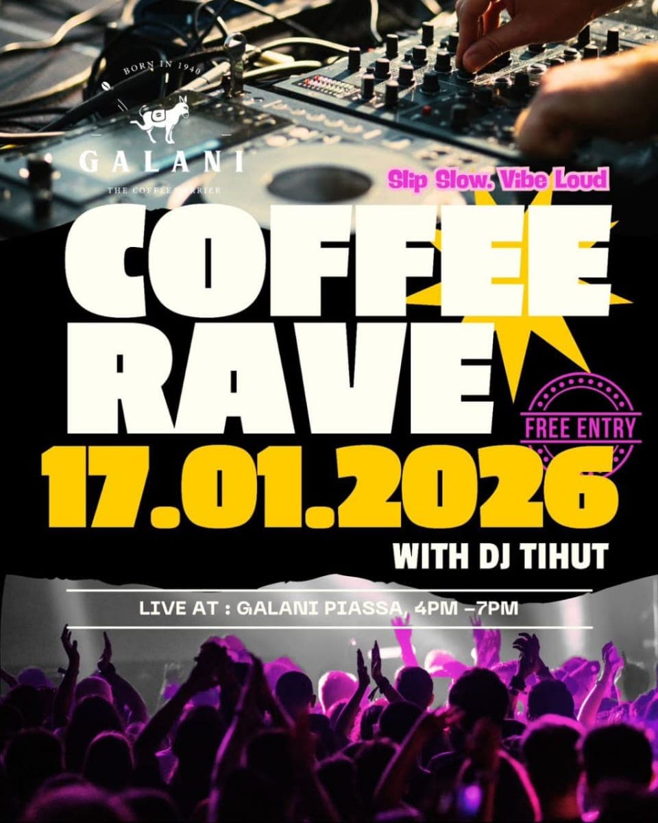 Brew & Groove Coffee Rave at Galani Coffee
