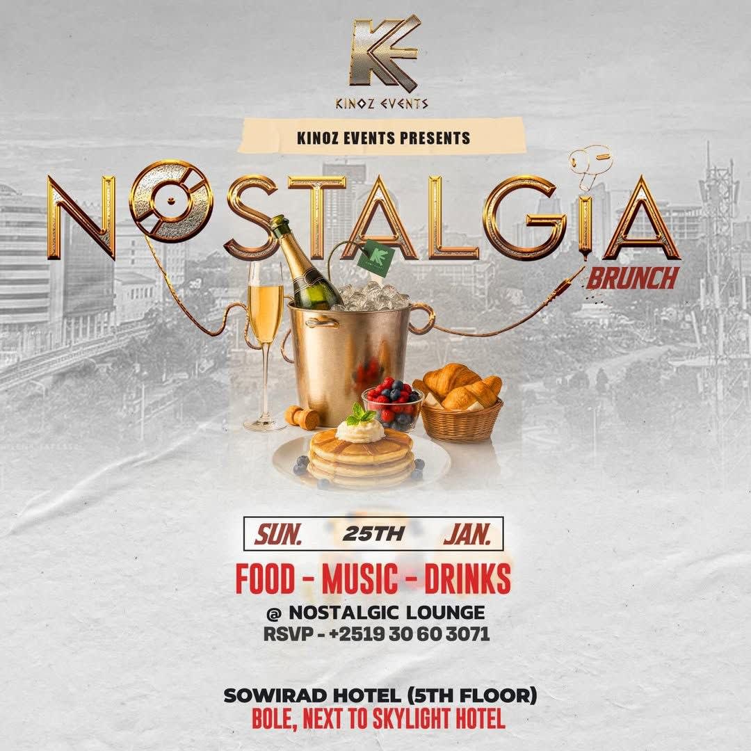 Nostalgia Brunch at Kinoz Events