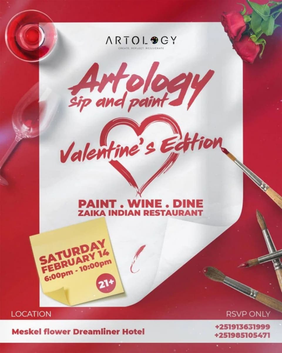 Artology Paint & Sip Valentine's Event at Dreamliner Hotel