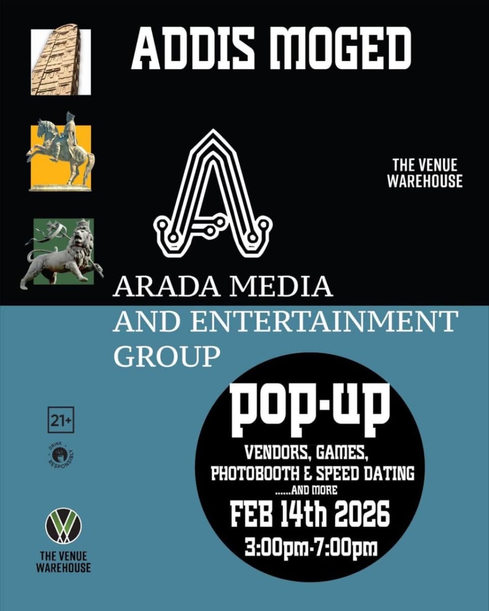 Addis Moged Pop-up Event by Arada Media and Entertainment Group
