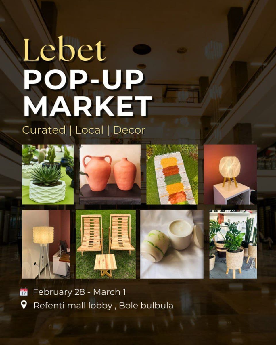 Lebet Pop-Up Market - Local Home Decor