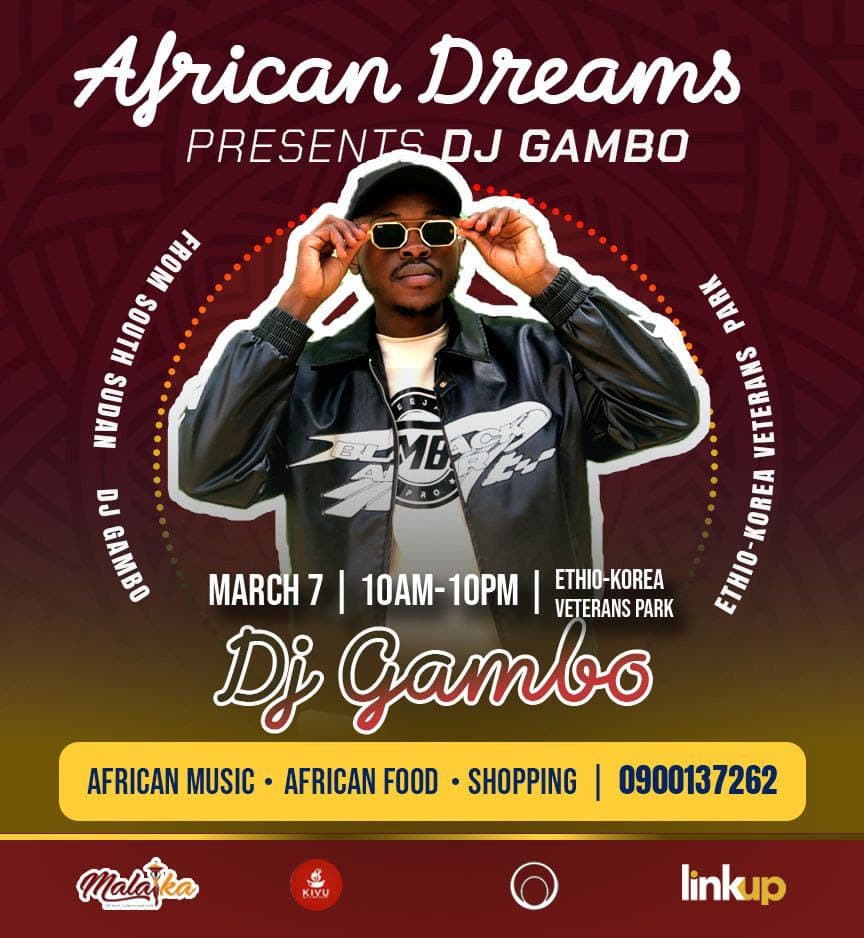 DJ Gambo Live at Ethio-Korea Veterans Park