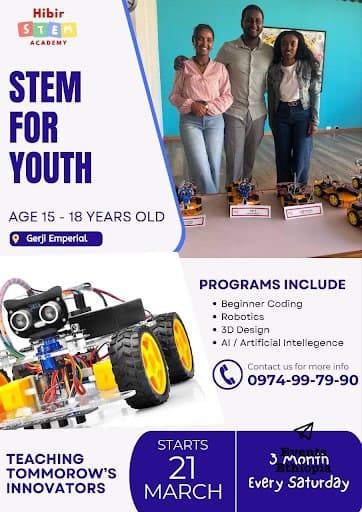 STEM For Youth - Coding, Robotics & AI Workshop