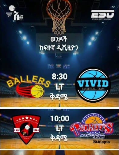 Basketball Match - Ballets vs Vivid & Challengers vs Pioneers