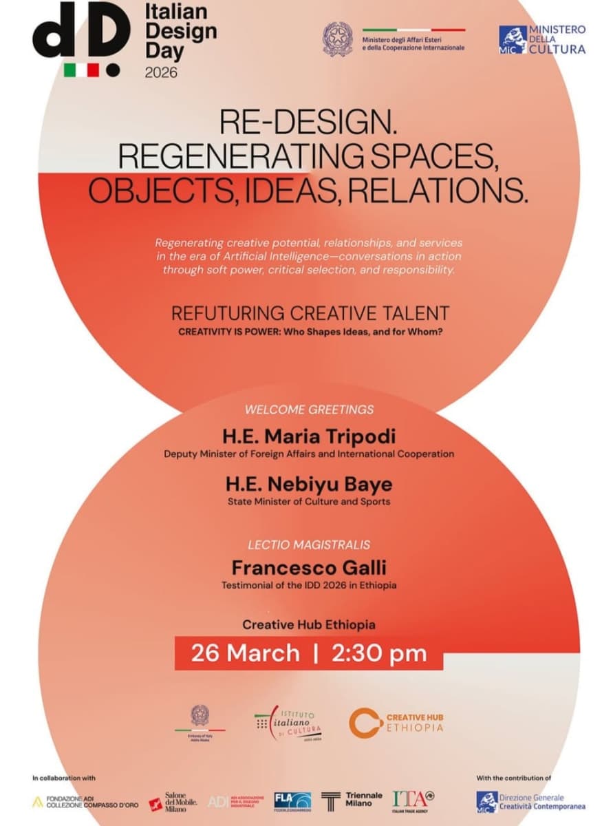 Italian Design Day 2026 - 10th Edition in Addis Ababa