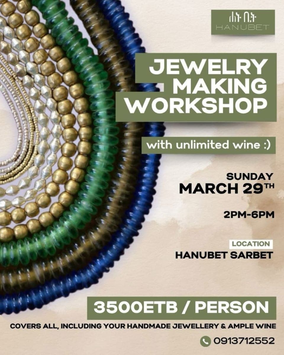 Jewellery Making Workshop at Hanubet