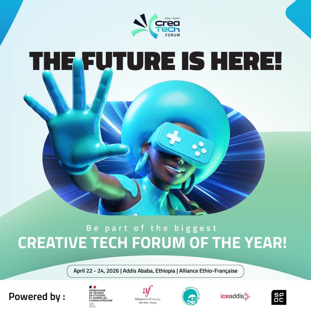 CreateTech Forum 2026 - Ethiopia's Biggest Creative Tech Event