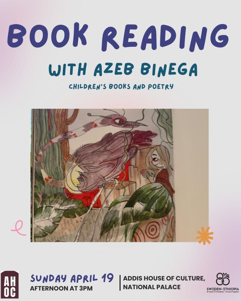 Children's Book Reading with Author Azeb Binega