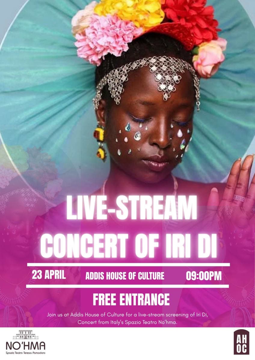 Iri Di Live-Stream Concert at Addis House of Culture