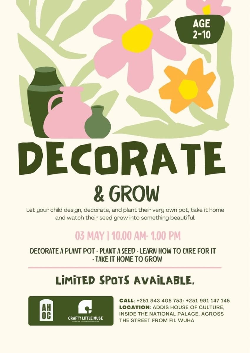 Decorate & Grow - Hands-on Art & Nature Experience for Kids