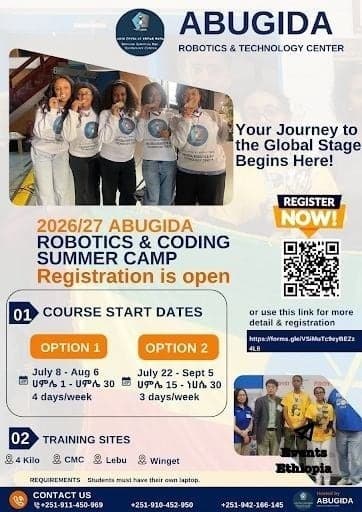 ABUGIDA Robotics & Coding Summer Camp