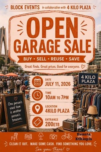 Open Garage Sale