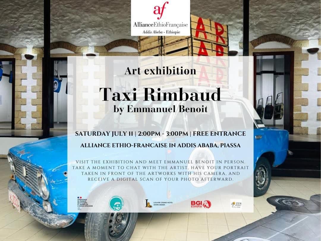 Taxi Rimbaud - Emmanuel Benoit Exhibition