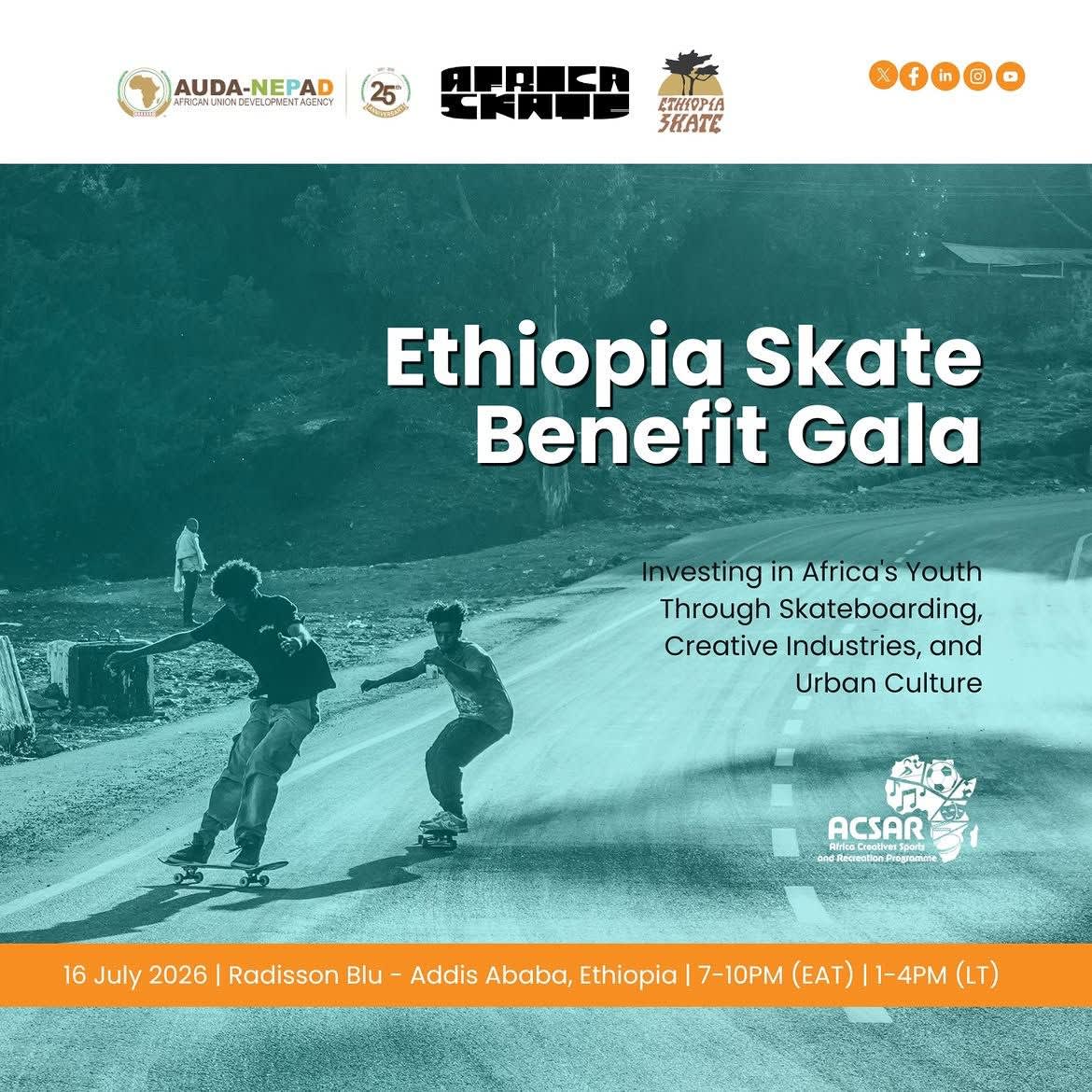 Ethiopia Skate Benefit Gala