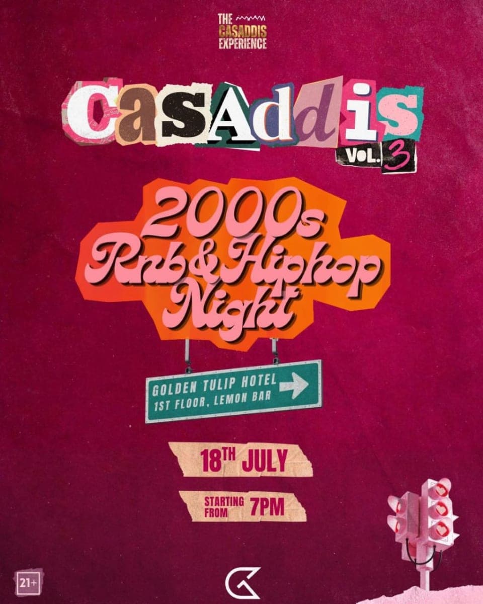 CasAddis Vol. 3: 2000s R&B and Hip Hop Night