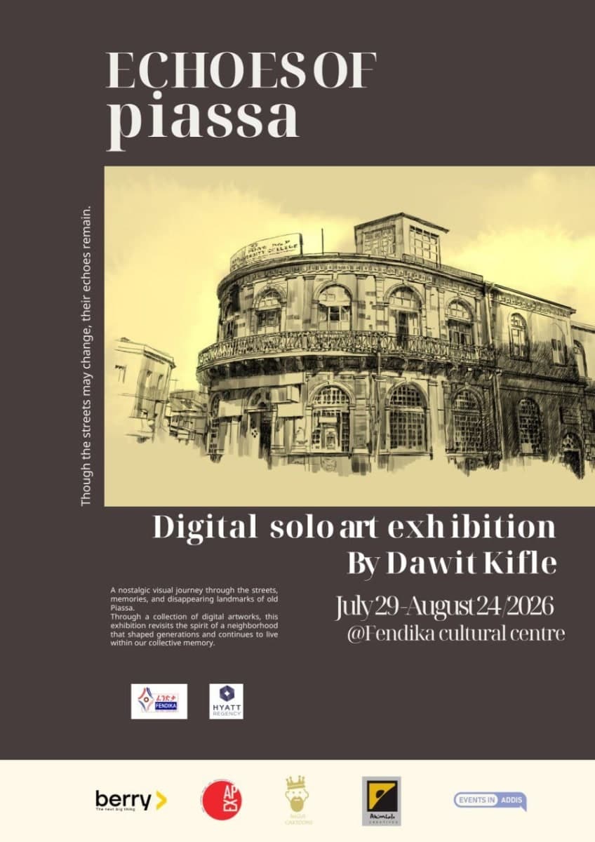 Echoes of Piassa: A Solo Digital Art Exhibition