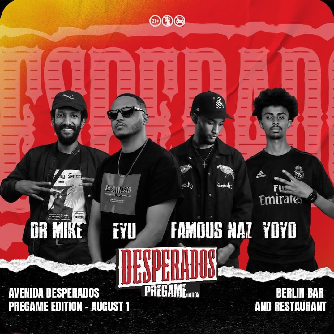 Avenida Desperados: Pregame Edition