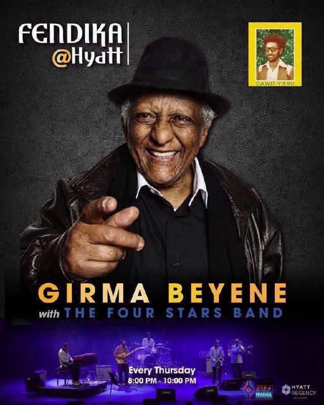 Girma Beyene and The Four Star Band Live at Fendika