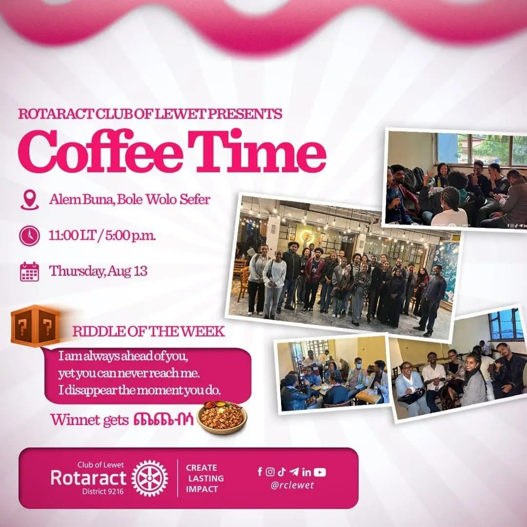 Rotaract Club of Lewet Coffee Time
