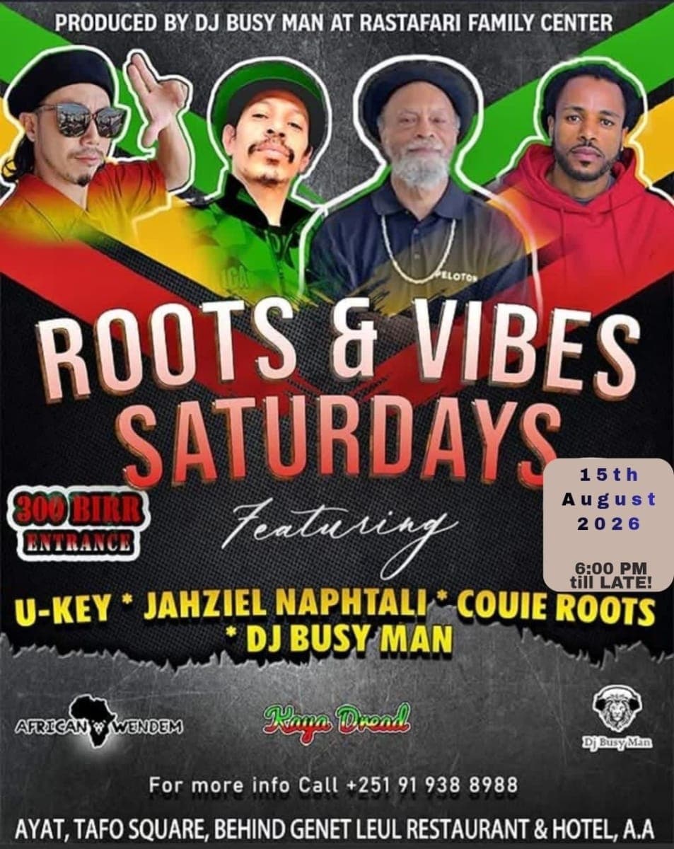 Roots & Vibes Saturdays