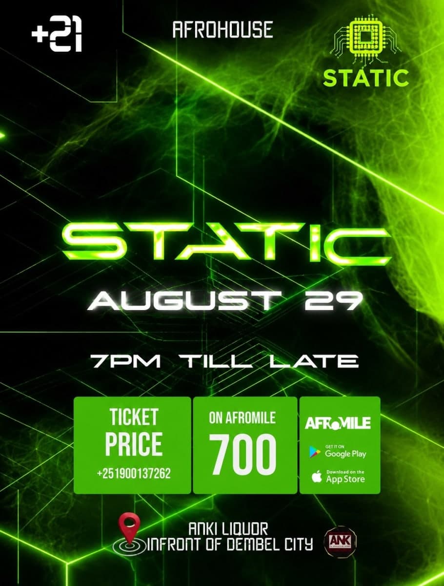 Static Afrohouse Event - Round 3